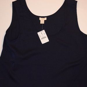 Flowy J. Crew Navy Tank Top/Camisole